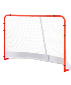 VEVOR Professional Steel Street Hockey Goal Set 183cm x 122cm (72in x 48in) Indoor Outdoor Durable Net