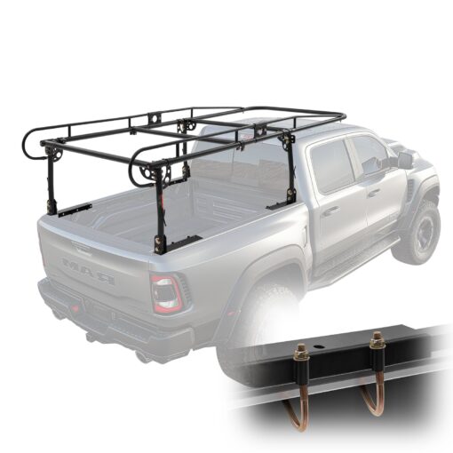 VEVOR Heavy Duty Adjustable Truck Rack with 1000 lbs Capacity