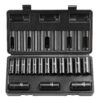 VEVOR 15 Piece 6 Point 38in Drive Impact Socket Set with Cr Mo Steel