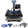 VEVOR 8 in 1 Multifunctional Heat Press Machine with 15x15 in 38x38 cm Plate