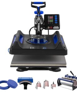 VEVOR 8-in-1 Multifunctional Heat Press Machine with 15x15 in (38x38 cm) Plate