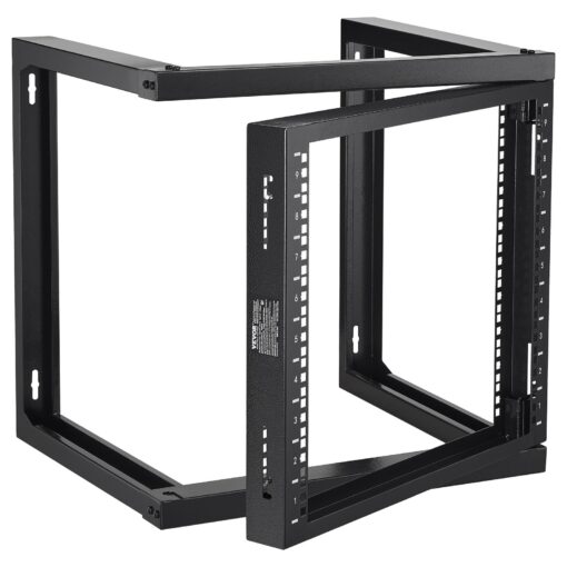 VEVOR 9U Wall Mount Open Frame Server Network Rack