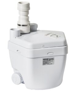 VEVOR Corrosion-Resistant Utility Sink Pump System 360W 5700L/h (1500GPH) 5.5m (18ft) Head 1-1/2