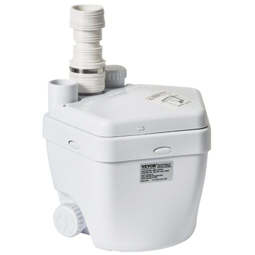 VEVOR Corrosion Resistant Utility Sink Pump System 360W 5700Lh 1500GPH 55m 18ft Head 1 12 Outlet for Basements