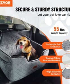 Gray - Safe and Comfortable Travel Pet Bed