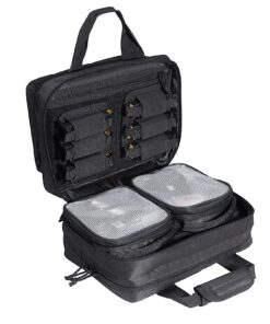 VEVOR Tactical Range Bag for 2 Pistols with Built-in Pistol Bags