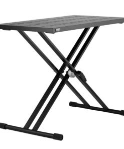 VEVOR Portable DJ Table with Double-X Braced Keyboard Stand