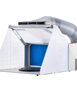 VEVOR Portable Airbrush Spray Booth with LED Lighting