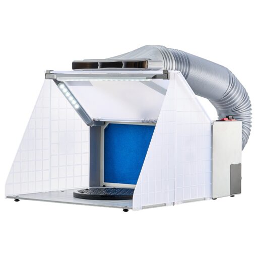 VEVOR Portable Airbrush Spray Booth with LED Lighting