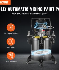Includes 1.5mm Spray Gun and 3m Hoses