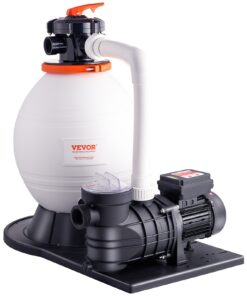 Vevor 850W 1.14HP Sand Filter Pump for Above Ground Pools - 16-inch Tank