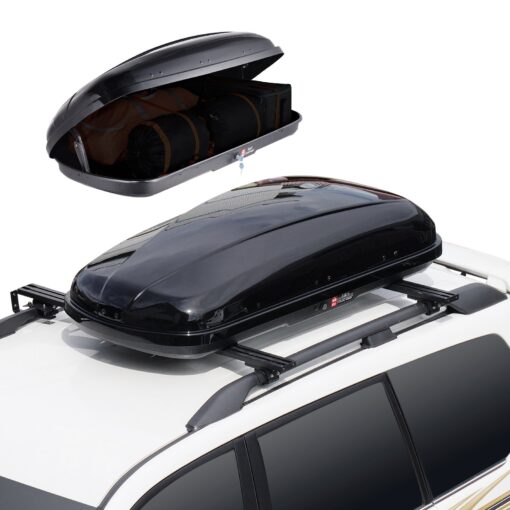 VEVOR Rooftop Cargo Carrier 370L14 cuft Luggage Storage Box