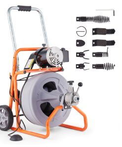 VEVOR Electric Drain Cleaner Machine with Auto Feed