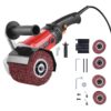 VEVOR 1200W Electric Metal Polisher with 4 Wheels