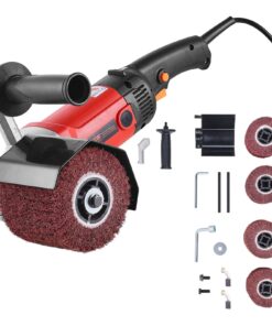 VEVOR 1200W Electric Metal Polisher with 4 Wheels