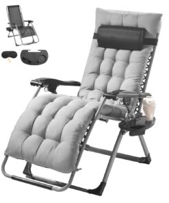 VEVOR Heavy-Duty Zero Gravity Recliner Chair with 500lbs (226kg) Capacity