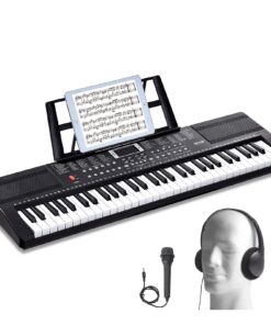 VEVOR 61-Key Digital Keyboard Piano with 200 Tones and Rhythms