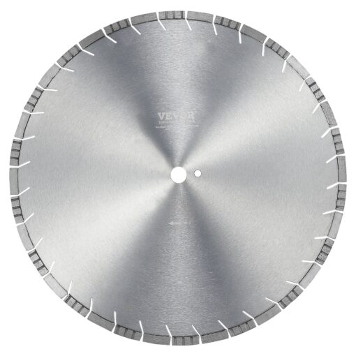 VEVOR 20 inch 508 cm Diamond Concrete Saw Blade with 12 mm Slanted Teeth for Wet or Dry Cutting