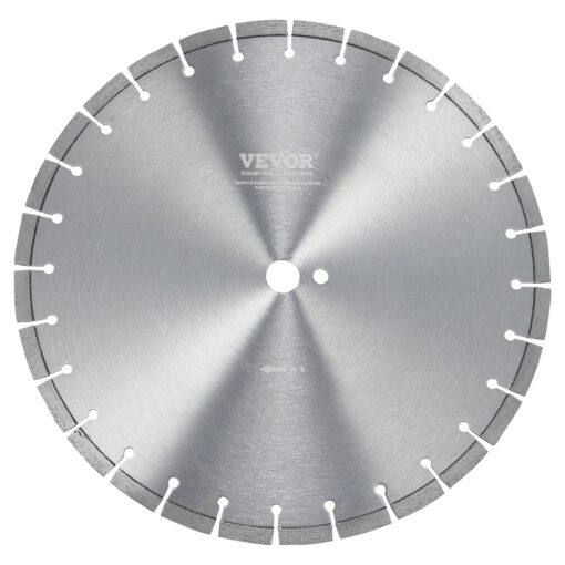 VEVOR 16 inch 406 mm Diamond Concrete Saw Blade for Wet or Dry Cutting