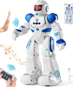 VEVOR Programmable RC Robot Toy for Kids with Remote & Gesture Control