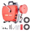 VEVOR 420W Drain Cleaner Machine with 365m x 22mm Steel Cable