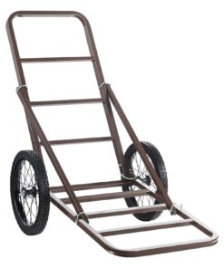 VEVOR Folding Deer Cart Game Hauler with Solid Rubber Tires
