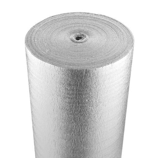 VEVOR Double Reflective Insulation Roll with Foam Core