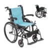 VEVOR Ultra Lightweight Aluminum Wheelchair with Quick Release Wheels and 18 Inch 46 cm Wide Seat