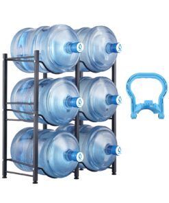 VEVOR Heavy-Duty 3-Tier Cast Iron Water Jug Holder