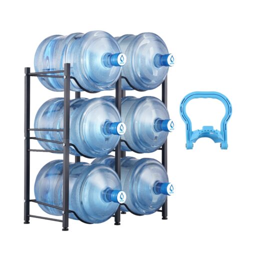 VEVOR Heavy Duty 3 Tier Cast Iron Water Jug Holder