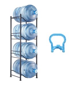 VEVOR Heavy-Duty 4-Tier Cast Iron Water Jug Holder