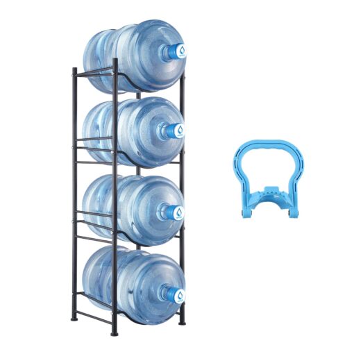 VEVOR Heavy Duty 4 Tier Cast Iron Water Jug Holder