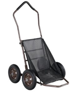 VEVOR Folding Deer Cart with Pneumatic Tires - Game Hauler Utility Gear Dolly