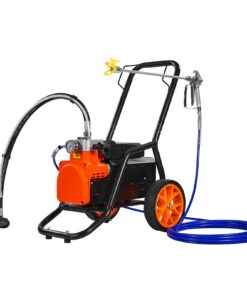 VEVOR 1700W Electric Diaphragm Cart Airless Paint Sprayer with Adjustable Speed