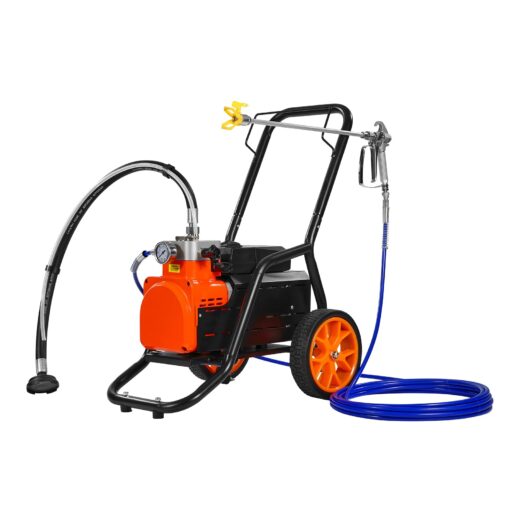 VEVOR 1700W Electric Diaphragm Cart Airless Paint Sprayer with Adjustable Speed