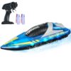 VEVOR Waterproof RC Boat with Night Lights