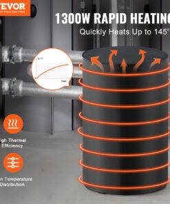 1300 W ar regulējamu termostatu