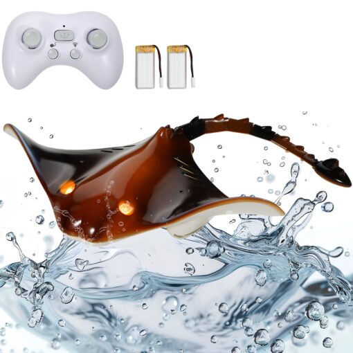 VEVOR Remote Control Manta Ray Toy 24 GHz High Speed RC Boat