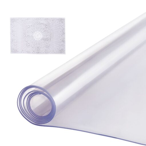 VEVOR 20mm Thick Clear PVC Table Protector
