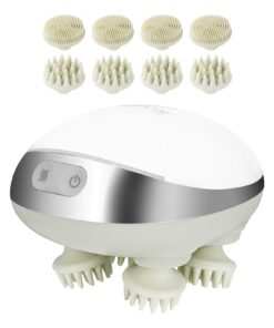 VEVOR Rechargeable Electric Scalp and Facial Massager with Heat