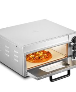 VEVOR Commercial Countertop Electric Pizza Oven with Pizza Stone