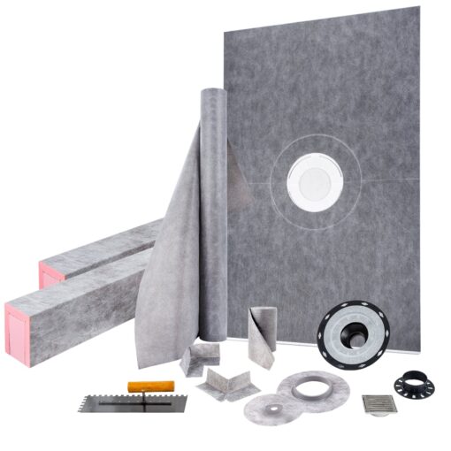 VEVOR Waterproof Shower Kit with EPS Foam Tray 1219x1829 mm 48x72 in