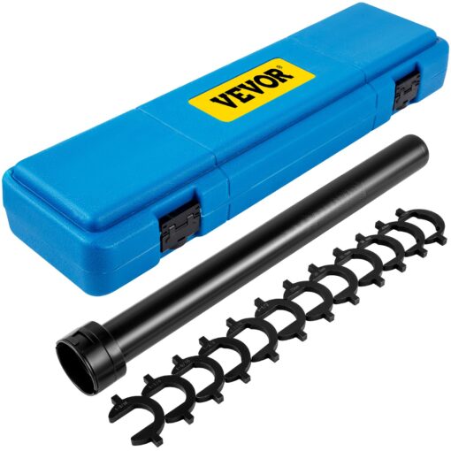 VEVOR Inner Tie Rod Removal Tool Set with 12 SAE Metric Crowfoot Adapters