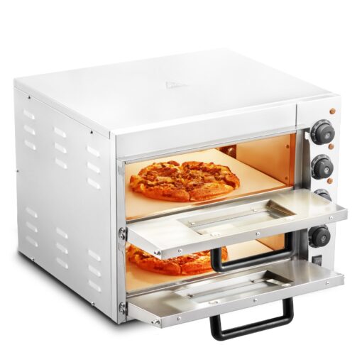 VEVOR Commercial Electric Countertop Pizza Oven with 41 cm 16 Capacity