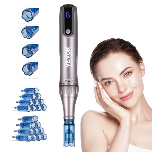 VEVOR M8S Professional Microneedling Pen with 6 Speed Settings