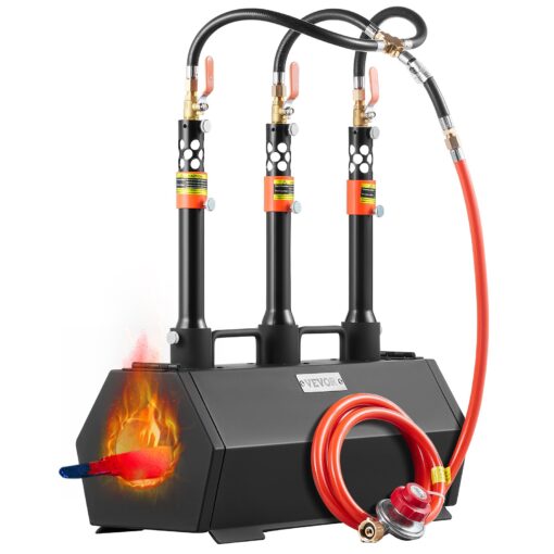 VEVOR Portable Propane Forge with 3 Burners
