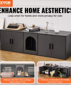 147x46,5x45,5 cm (57,9x18,3x17,9 collas) Melns