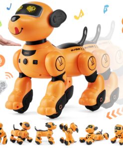VEVOR Interactive RC Robot Dog Toy with Voice and Touch Controls