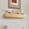 Каминная Полка для Плавающего Камина VEVOR Rustic Из Массива Сосны в Деревенском стиле
