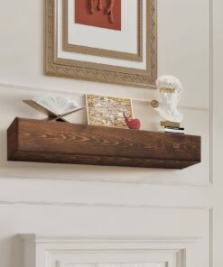 VEVOR 152 cm (60 Inch) Solid Pine Wood Floating Fireplace Mantel Shelf